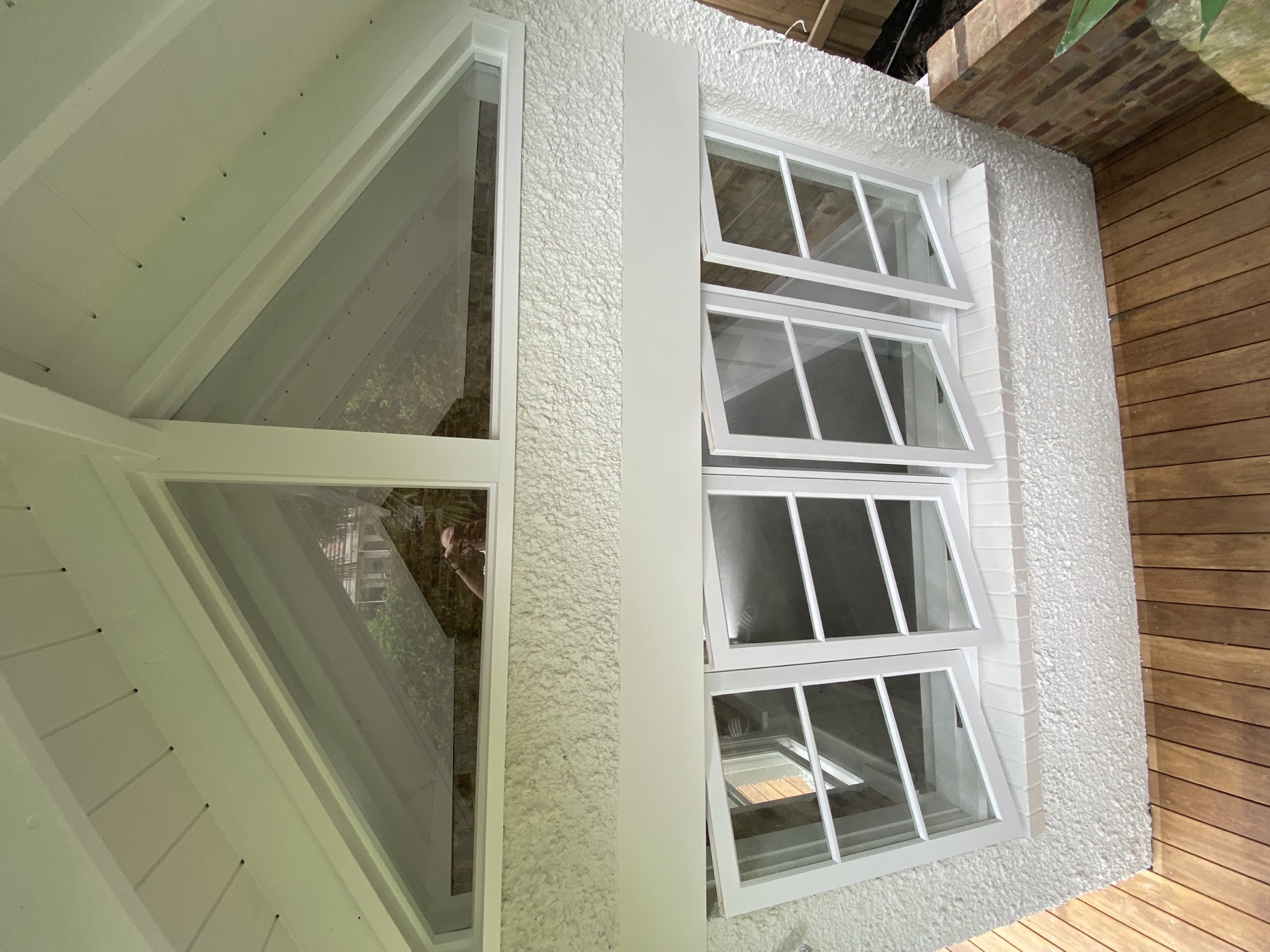 Gable window detail