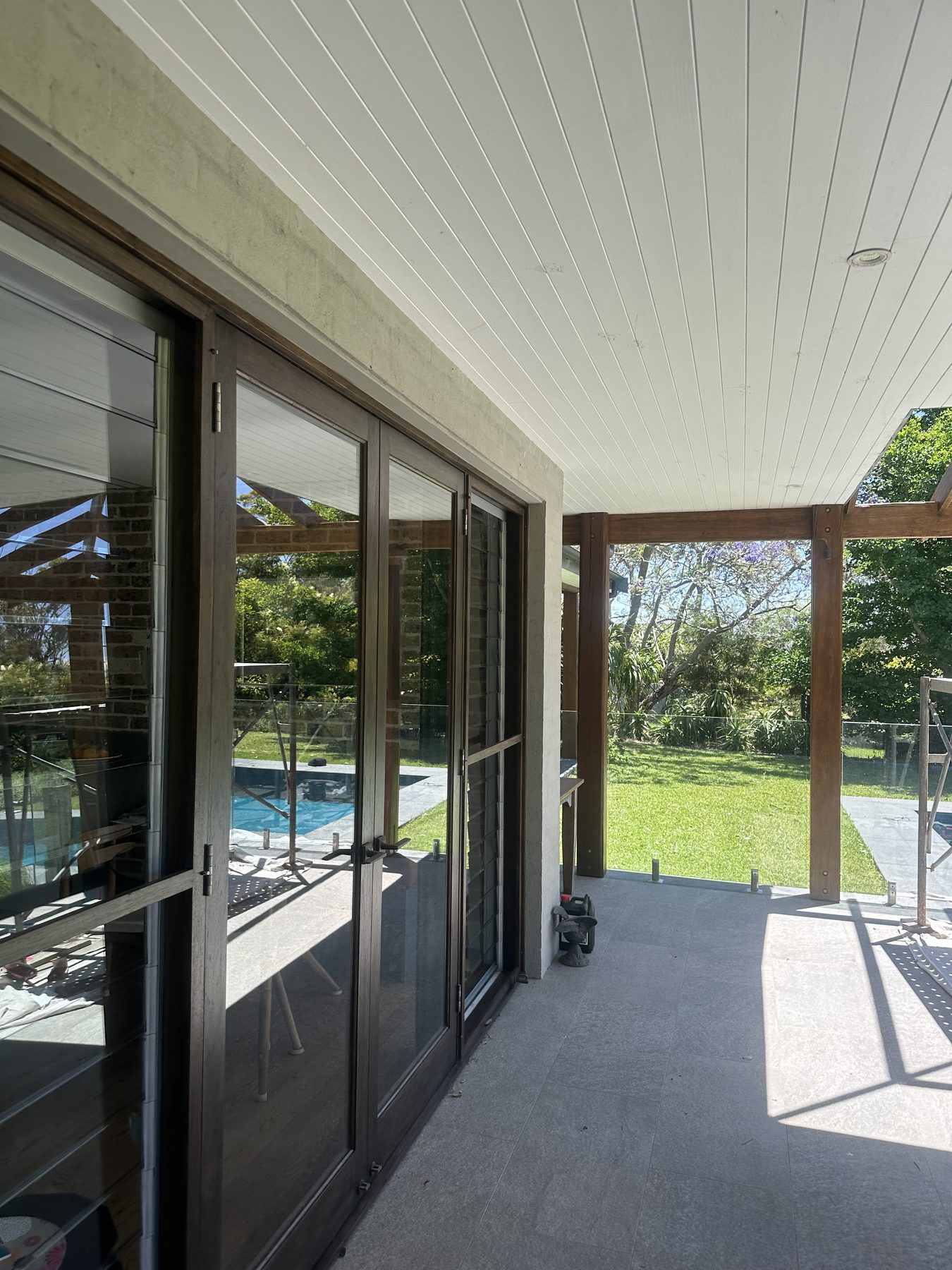 Verandah finish
