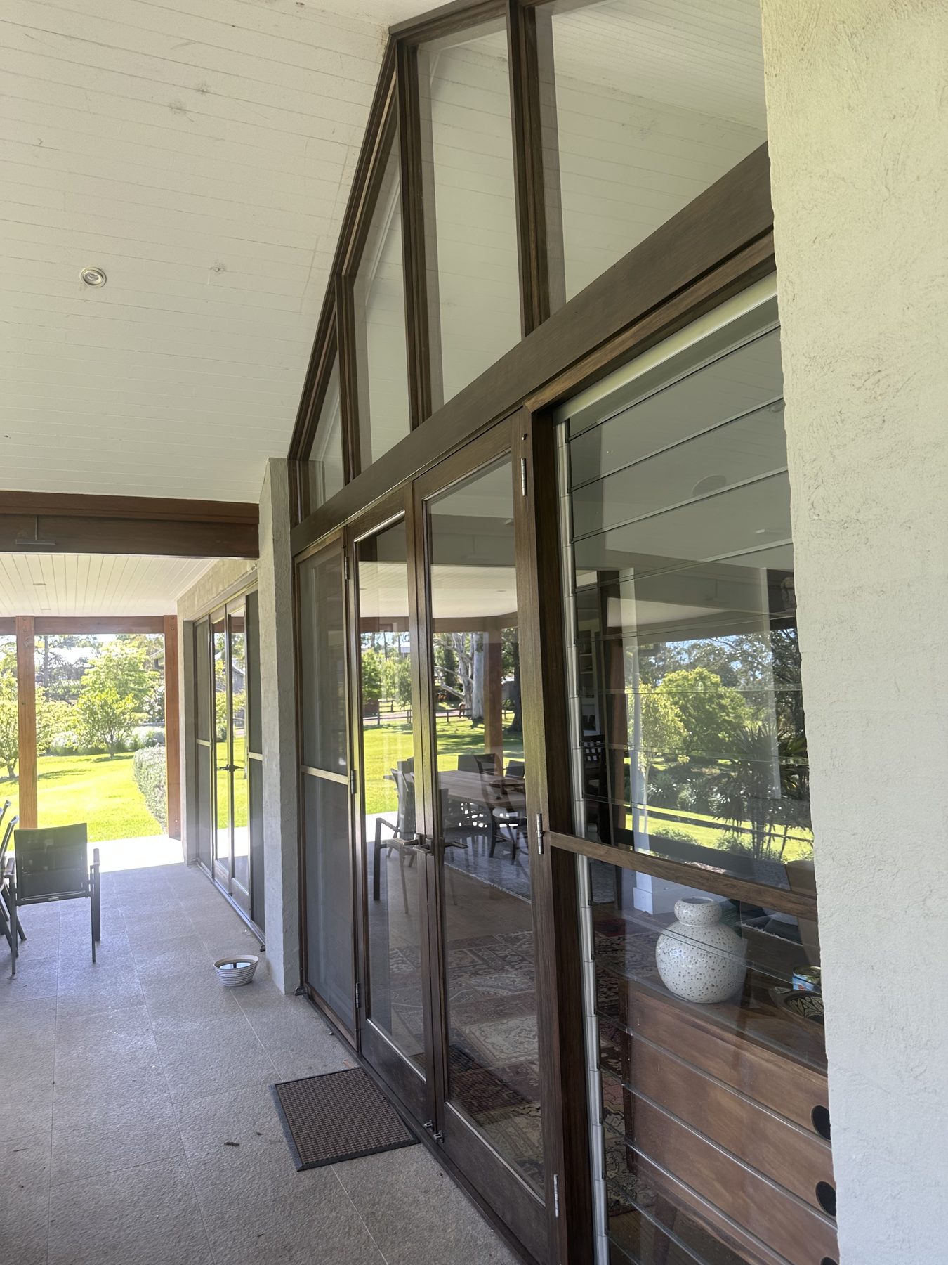 Window and timber detail