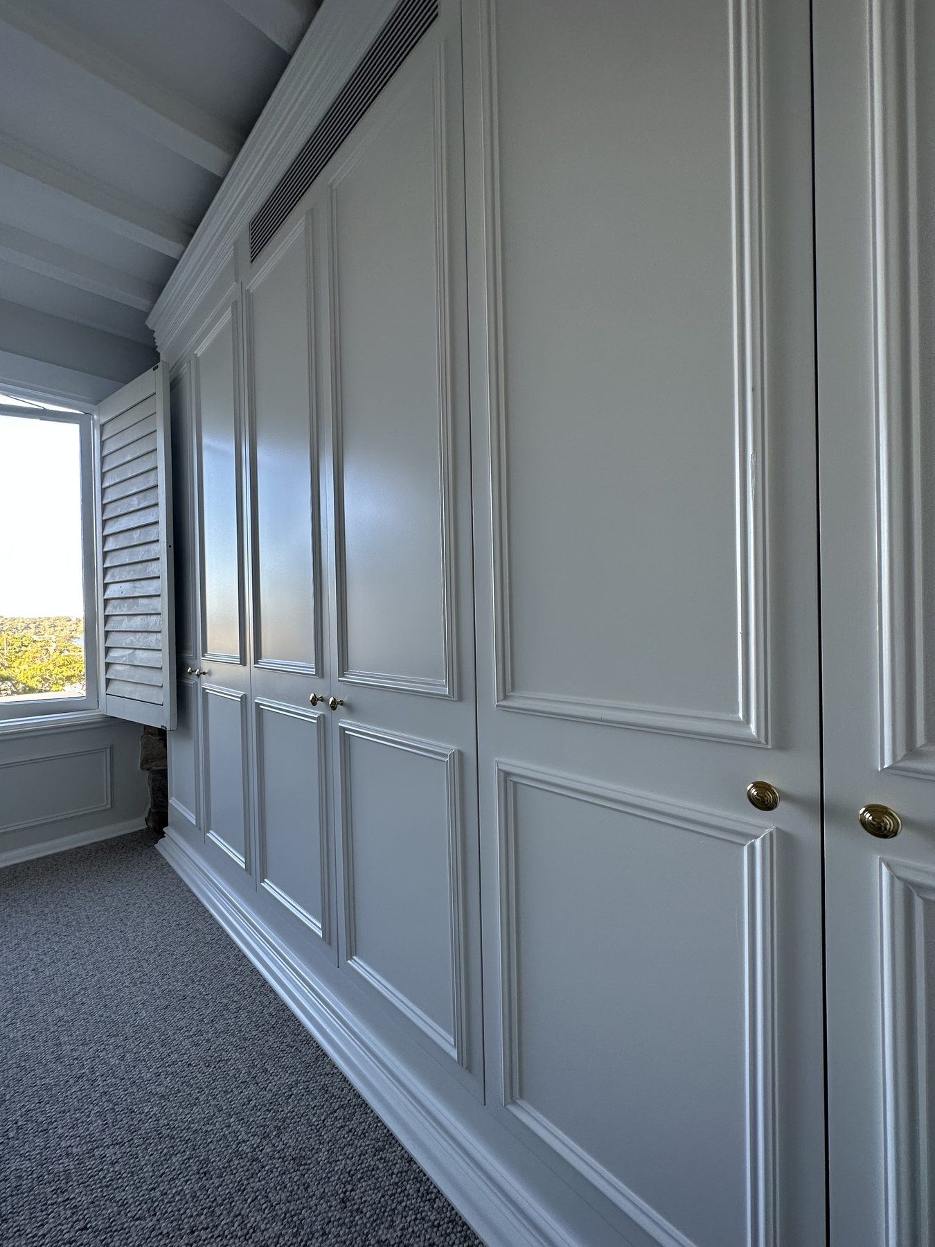 Wardrobe door detail